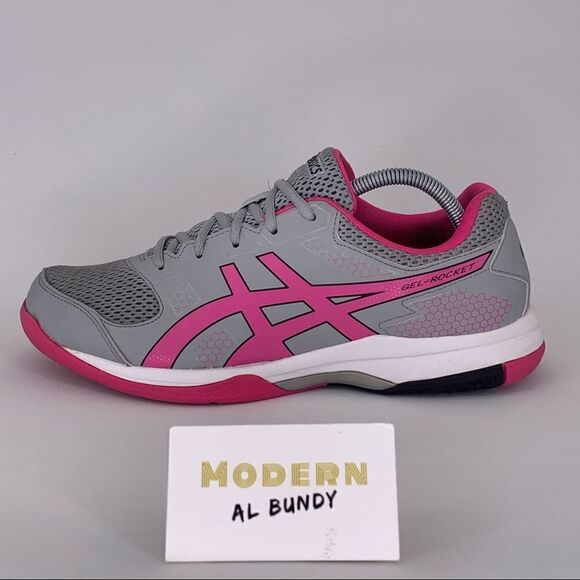 Asics Women’s Gel Rocket Training Shoes Sz 10.5 - Picture 1 of 10